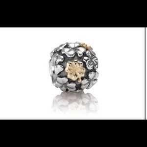 Authentic Pandora RETIRED “Lucky Clover” charm
